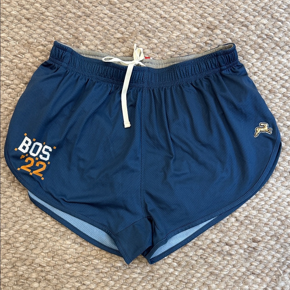 Tracksmith Boston 22’ split shorts never worn